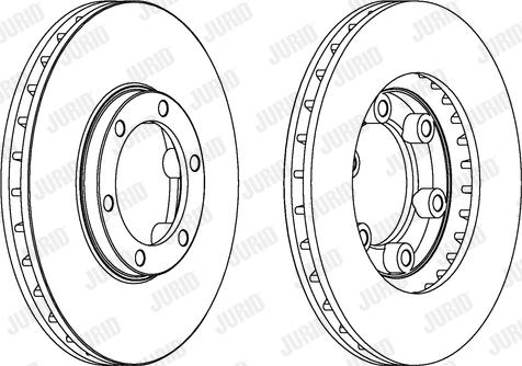 Jurid 563072JC - Brake Disc autospares.lv