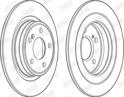 Jurid 563140JC-1 - Brake Disc autospares.lv