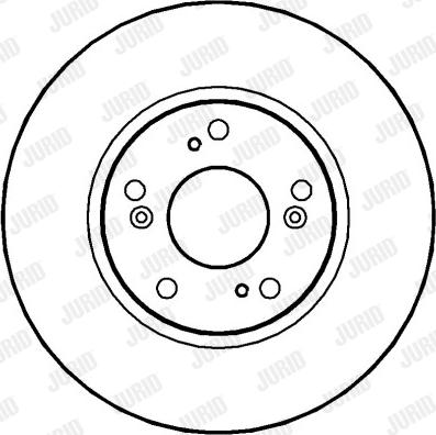 Jurid 563147JC-1 - Brake Disc autospares.lv