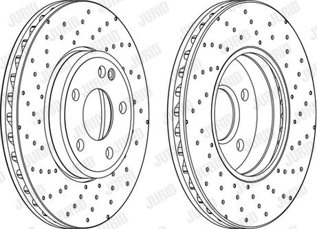 Jurid 563118JC-1 - Brake Disc autospares.lv