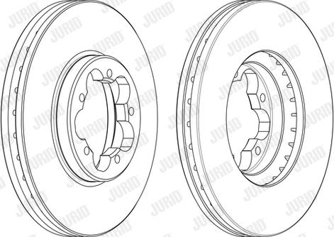 Jurid 563123JC-1 - Brake Disc autospares.lv