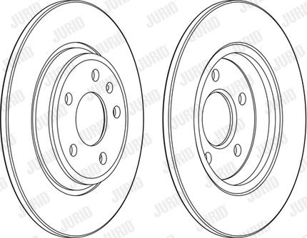 Jurid 563177JC - Brake Disc autospares.lv