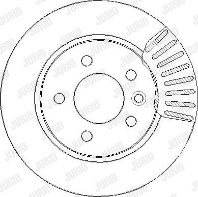 Jurid 563398JC-1 - Brake Disc autospares.lv