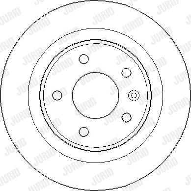 Jurid 563311JC-1 - Brake Disc autospares.lv