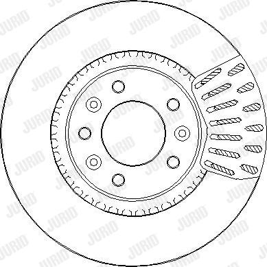 Jurid 563298JC-1 - Brake Disc autospares.lv