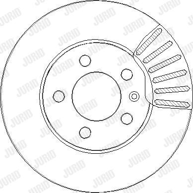 Jurid 563227JC-1 - Brake Disc autospares.lv