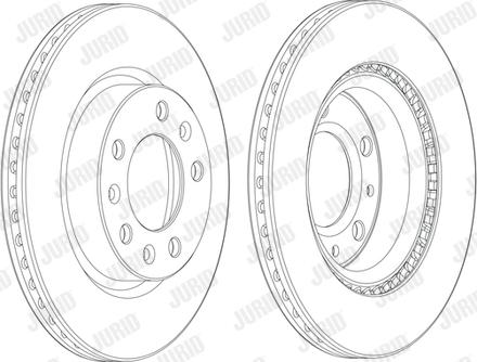 Jurid 562993JC - Brake Disc autospares.lv