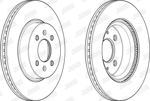 Jurid 562944JC-1 - Brake Disc autospares.lv