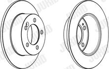 Jurid 562940JC - Brake Disc autospares.lv