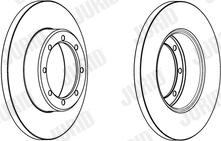 Jurid 562941JC-1 - Brake Disc autospares.lv