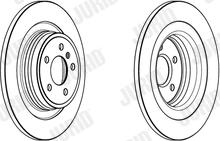 Jurid 562955JC - Brake Disc autospares.lv