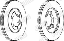 Jurid 562962JC - Brake Disc autospares.lv