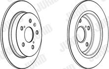 Jurid 562967JC - Brake Disc autospares.lv