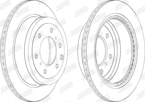 Jurid 562914JC - Brake Disc autospares.lv