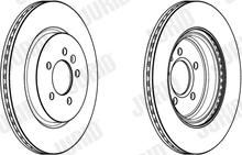 Jurid 562975JC - Brake Disc autospares.lv