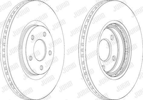 Jurid 562465JC - Brake Disc autospares.lv