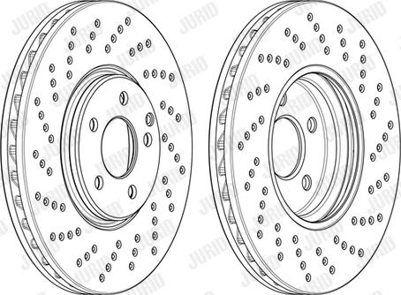 Jurid 562404JC-1 - Brake Disc autospares.lv