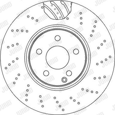 Jurid 562404JC - Brake Disc autospares.lv