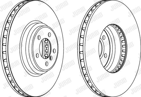 Jurid 562406J - Brake Disc autospares.lv