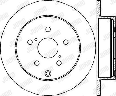 Jurid 562431JC-1 - Brake Disc autospares.lv