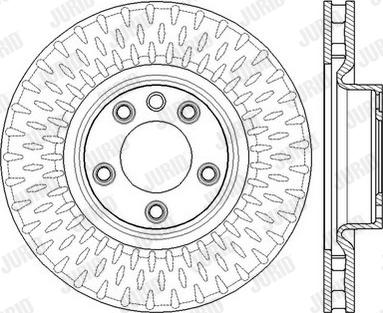 Jurid 562592JC - Brake Disc autospares.lv