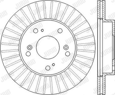 Jurid 562548JC - Brake Disc autospares.lv