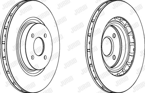 Jurid 562538JC - Brake Disc autospares.lv