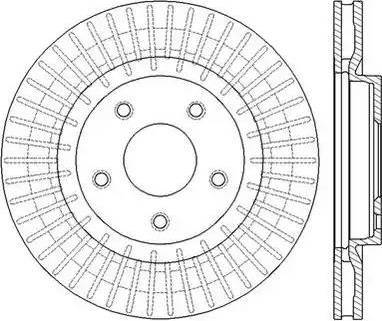 RIDER RD.3325.DF4964 - Brake Disc autospares.lv