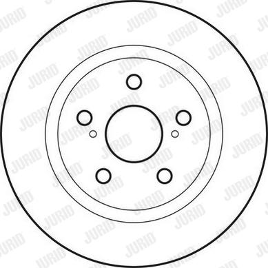 Jurid 562659JC - Brake Disc autospares.lv