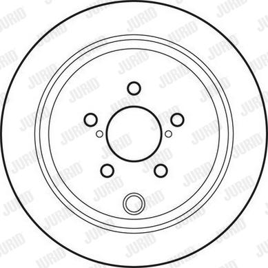 Jurid 562660JC - Brake Disc autospares.lv