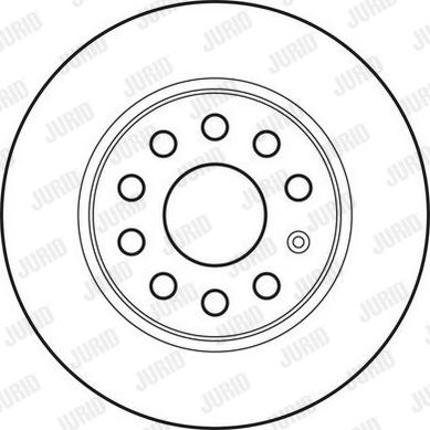 Jurid 562614JC-1 - Brake Disc autospares.lv