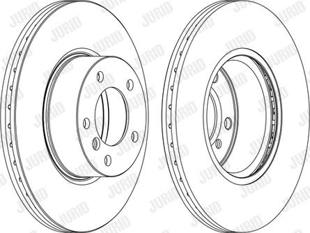 Jurid 562618JC - Brake Disc autospares.lv