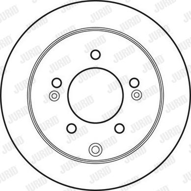 Jurid 562686JC-1 - Brake Disc autospares.lv