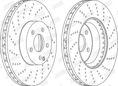 Jurid 562634JC - Brake Disc autospares.lv