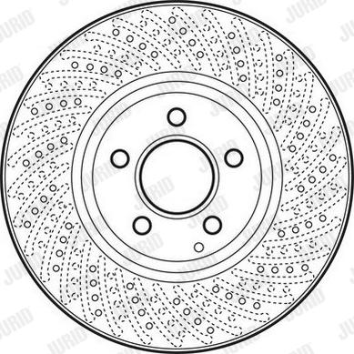 Jurid 562634JC - Brake Disc autospares.lv