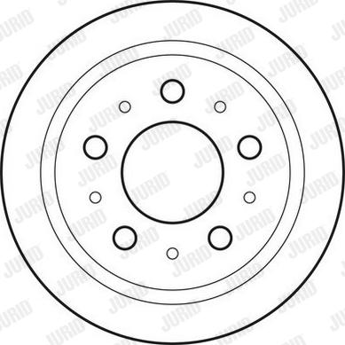 Jurid 562629JC-1 - Brake Disc autospares.lv