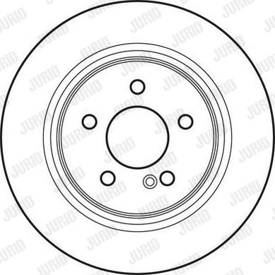 Jurid 562620JC - Brake Disc autospares.lv