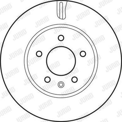 Jurid 562671JC-1 - Brake Disc autospares.lv