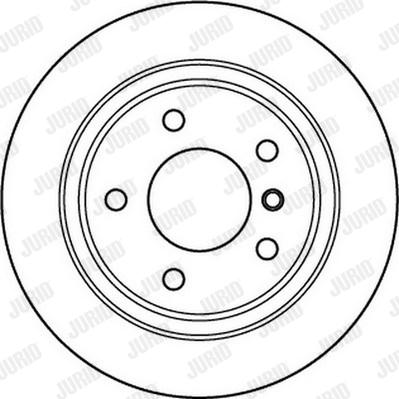 Jurid 562094J - Brake Disc autospares.lv