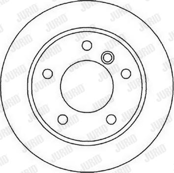 Jurid 562003J - Brake Disc autospares.lv