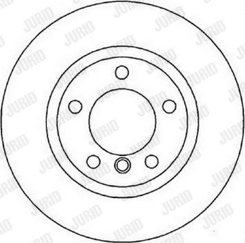 Jurid 562010J - Brake Disc autospares.lv