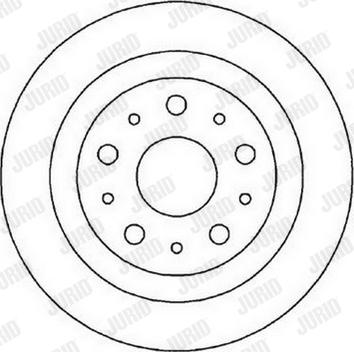 Jurid 562017J - Brake Disc autospares.lv