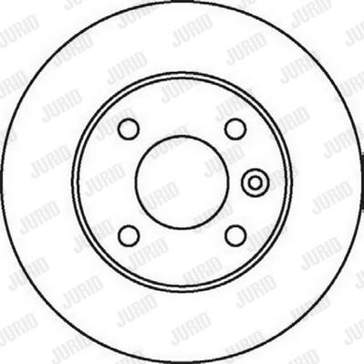 Jurid 562071JC-1 - Brake Disc autospares.lv