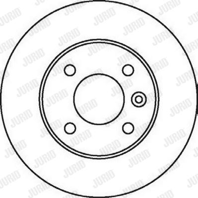 Jurid 562071J - Brake Disc autospares.lv