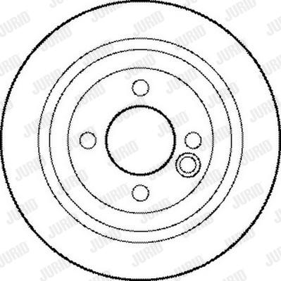 Jurid 562194J - Brake Disc autospares.lv