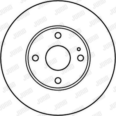 Jurid 562197JC-1 - Brake Disc autospares.lv