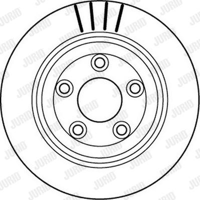 Jurid 562146J - Brake Disc autospares.lv