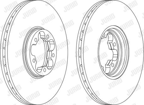 Jurid 562140J - Brake Disc autospares.lv