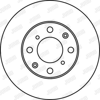 Jurid 562142JC - Brake Disc autospares.lv