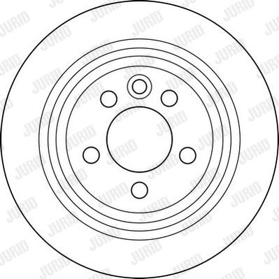 Jurid 562166JC-1 - Brake Disc autospares.lv